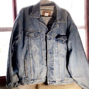 Light Wash  Denim Gap Jacket . Custom Made.